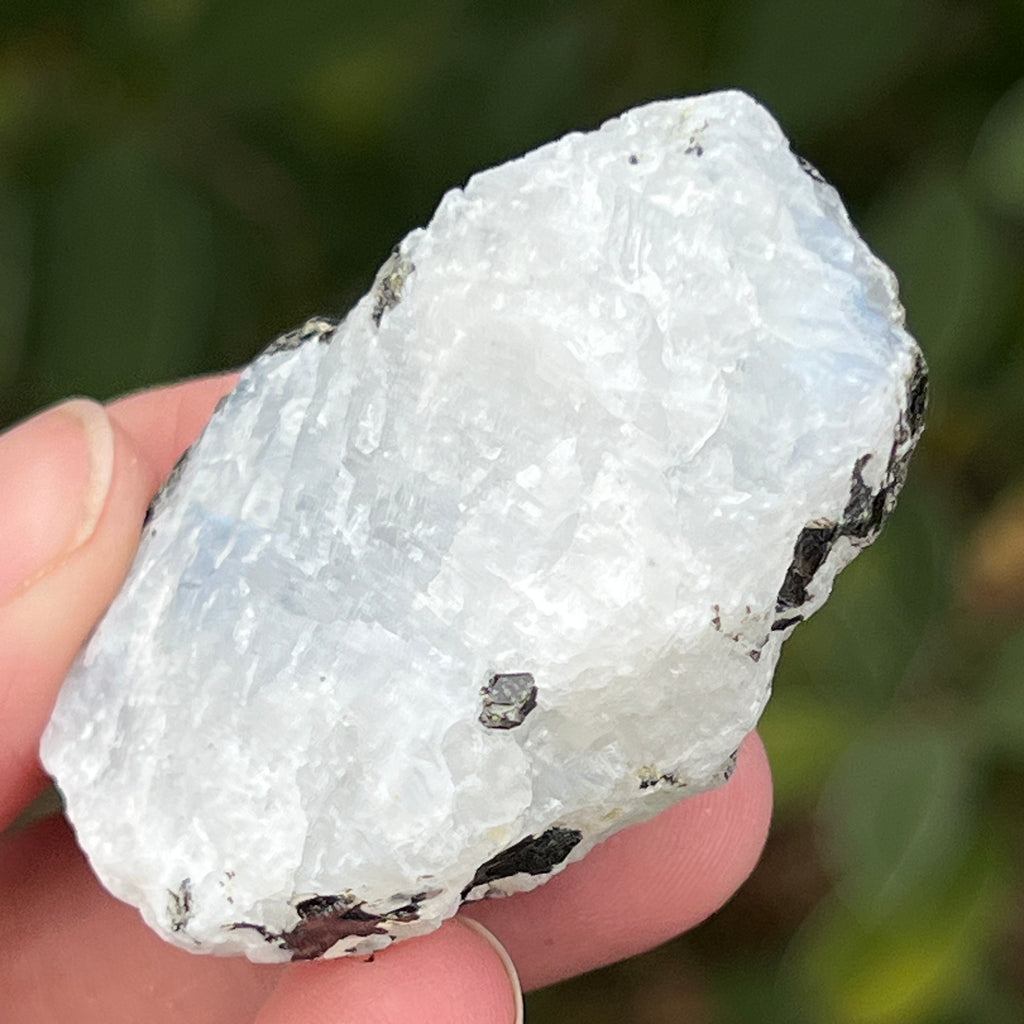 Piatra lunii cu insertii turmalina -piatra bruta m12, pietre semipretioase - druzy.ro 6 