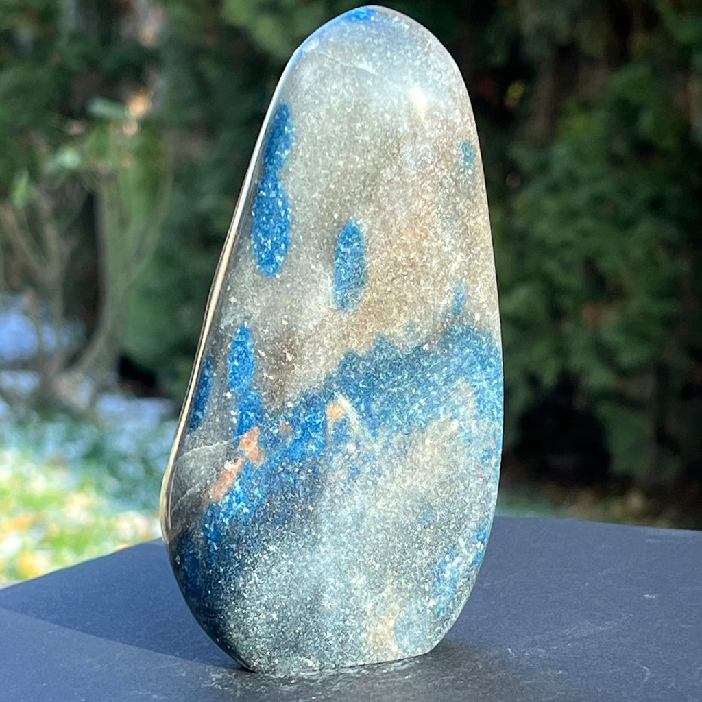 Spinel albastru Madagascar forma libera model 4a/2, druzy.ro, cristale 5