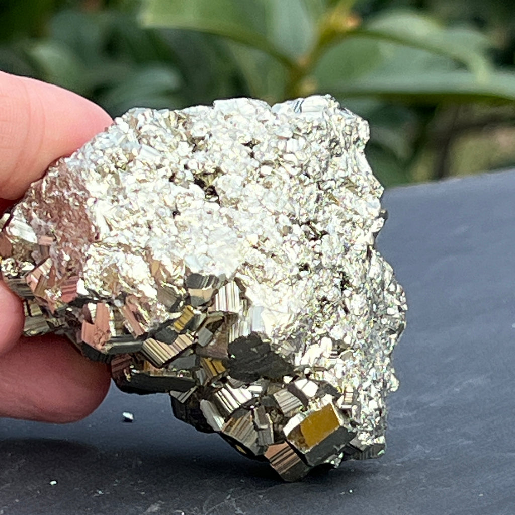 Specimen pirita Peru cluster model 5, pietre semipretioase - druzy.ro 4 