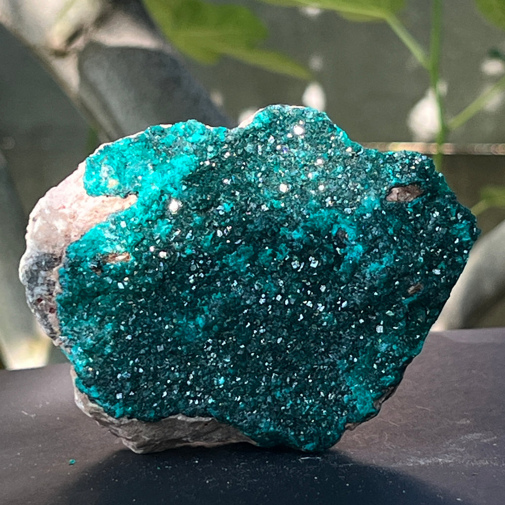 Dioptaz cluster din Congo model 44, pietre semipretioase - druzy.ro 2 
