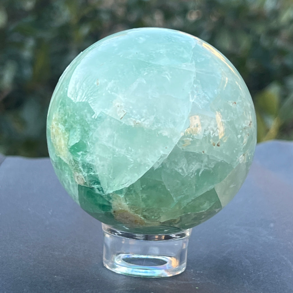 Sfera fluorit verde model 2, pietre semipretioase - druzy.ro 6 