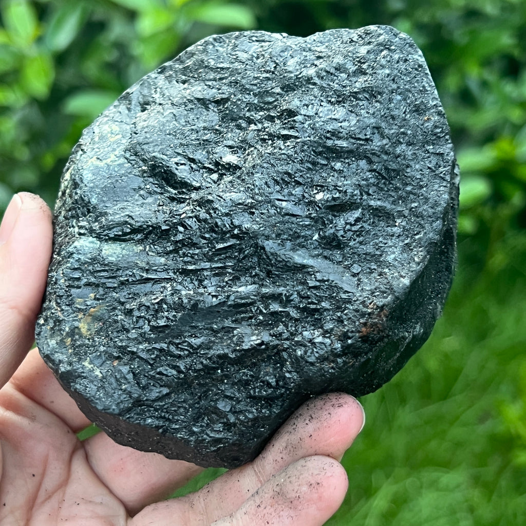 Turmalina neagra piatra bruta L17, pietre semipretioase - druzy.ro 7 