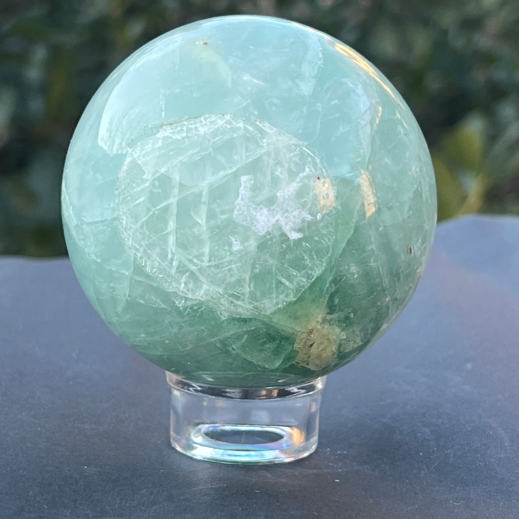 Sfera fluorit verde model 2, pietre semipretioase - druzy.ro 5 