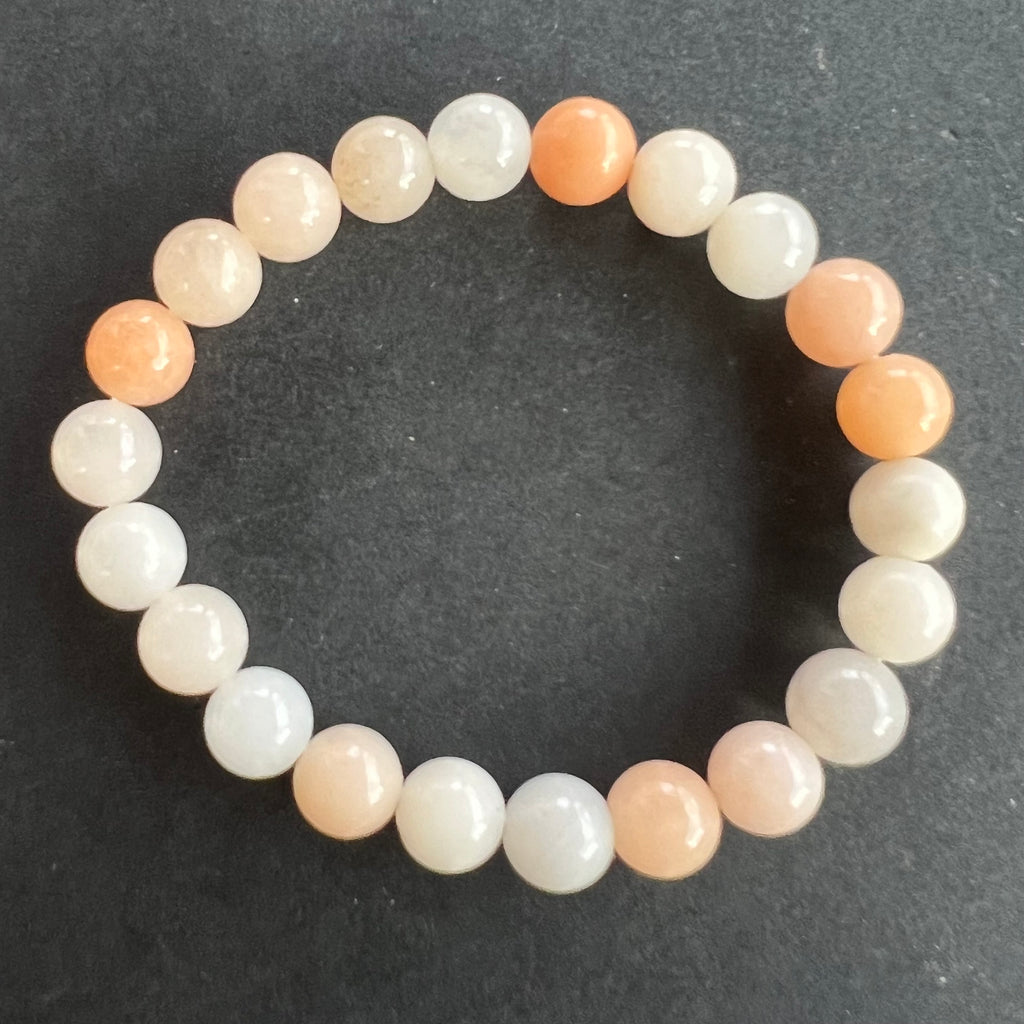 Bratara cuart roz 8 mm m3, druzy.ro, cristale 3