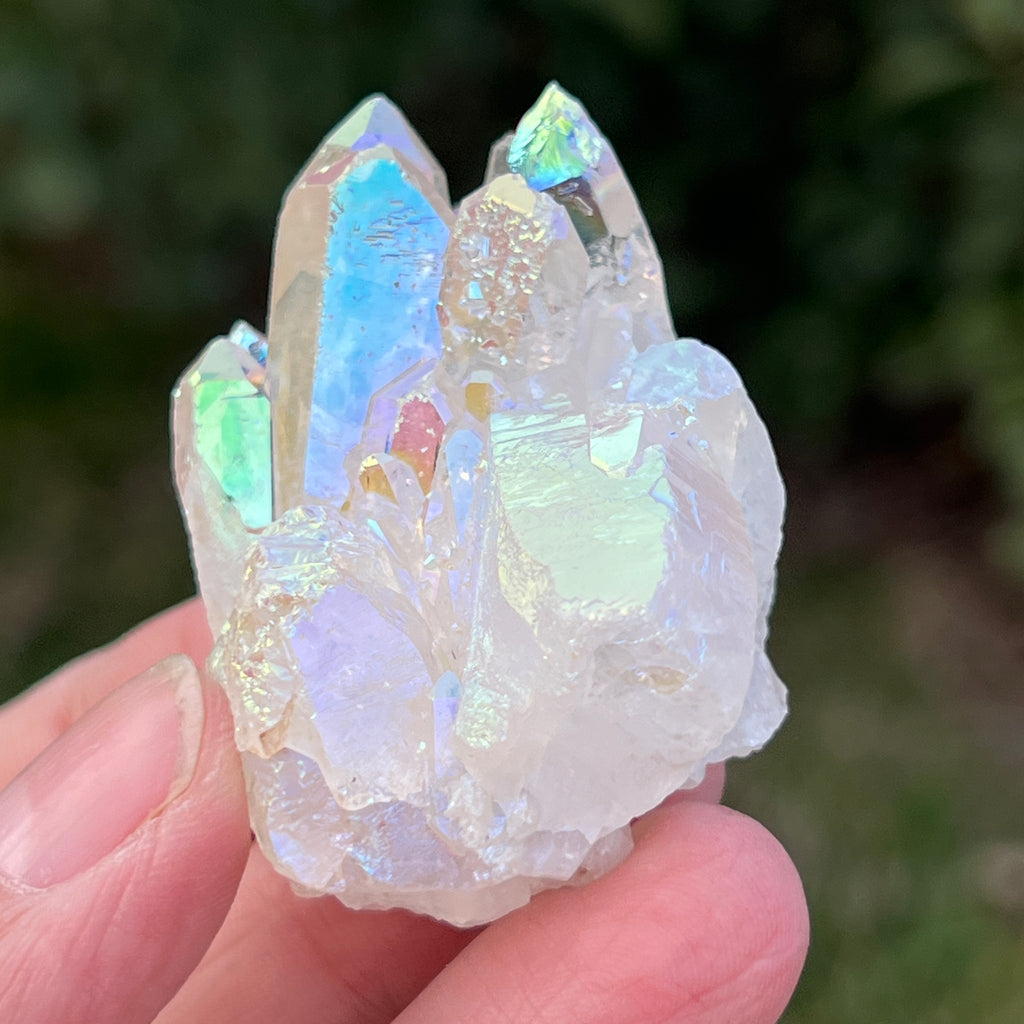 Cluster cuart incolor AURA, floare de mina m3, pietre semipretioase - druzy.ro 1 