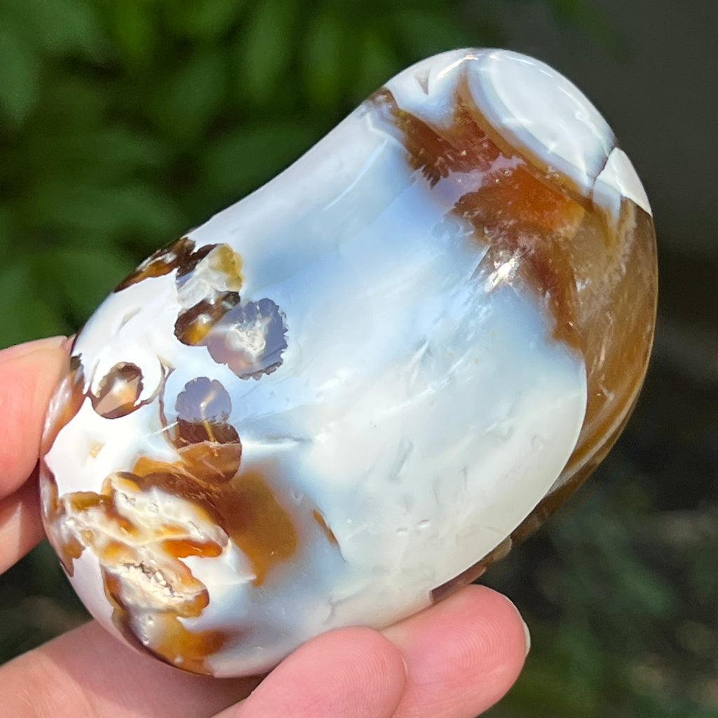 Agat Orca palmstone model 8, pietre semipretioase - druzy.ro 4 