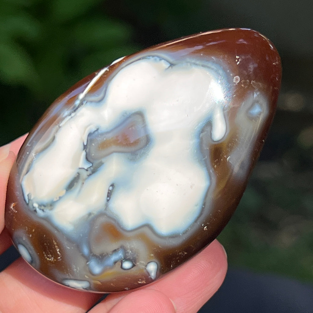 Agat Orca palmstone model 5, pietre semipretioase - druzy.ro 1 
