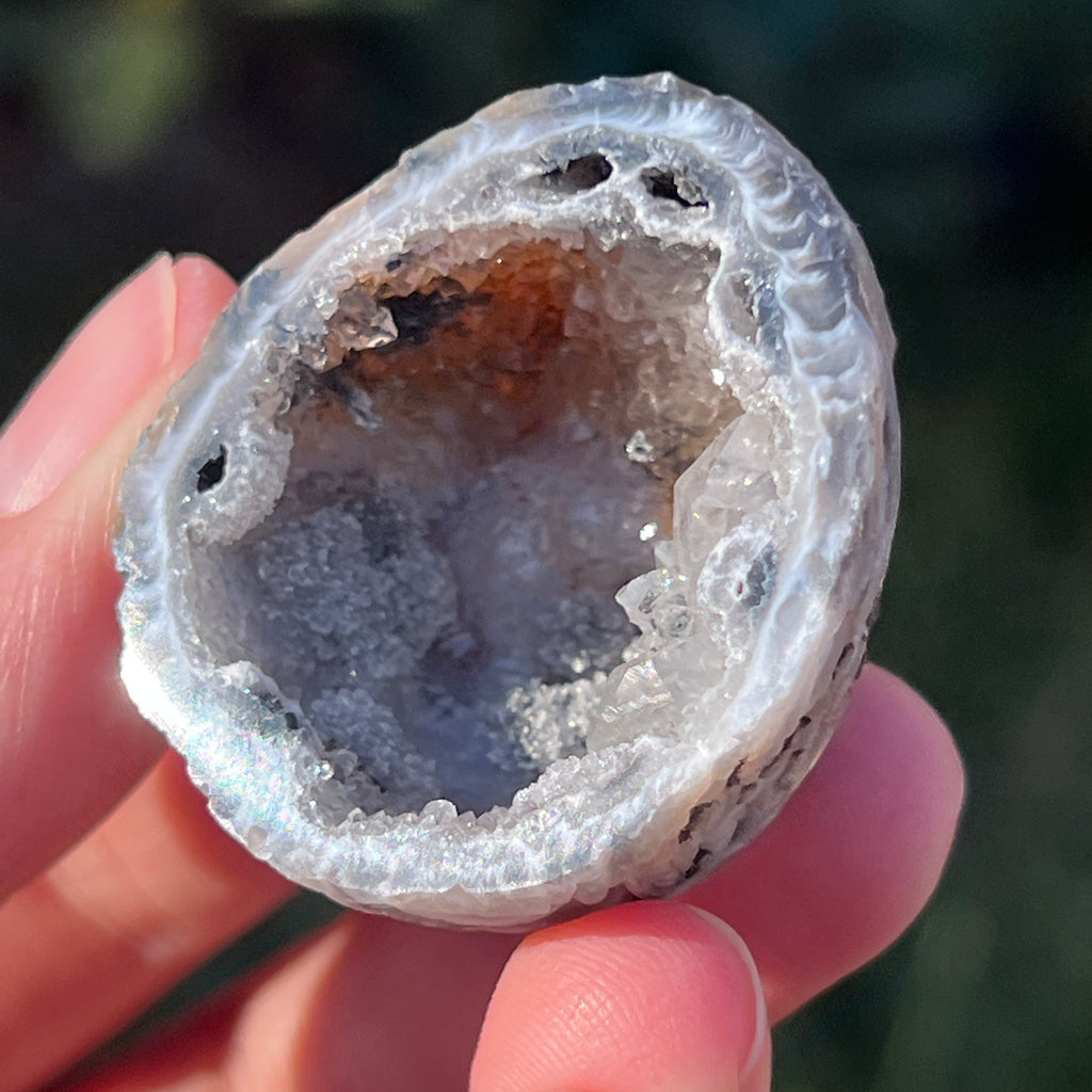 Cluster Agat FEATHER m7, agat cu cuart, pietre semipretioase - druzy.ro 3 