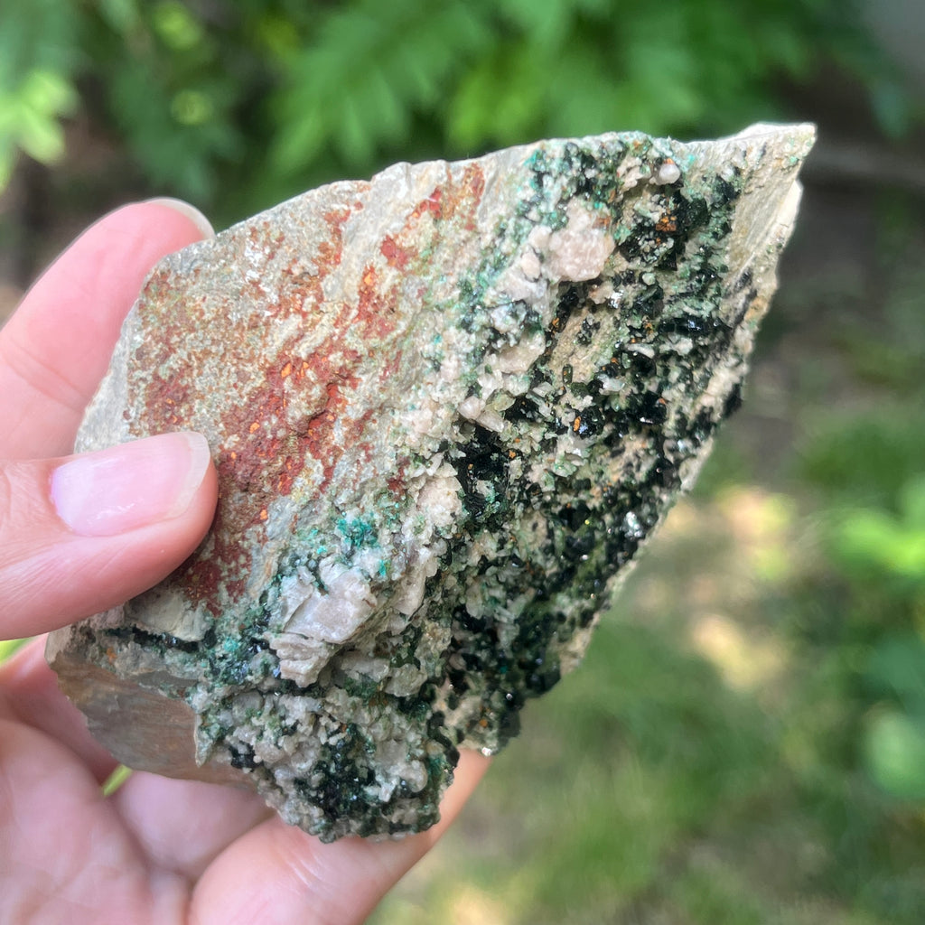 Libethenit floare de mina din Congo model 11, pietre semipretioase - druzy.ro 3 