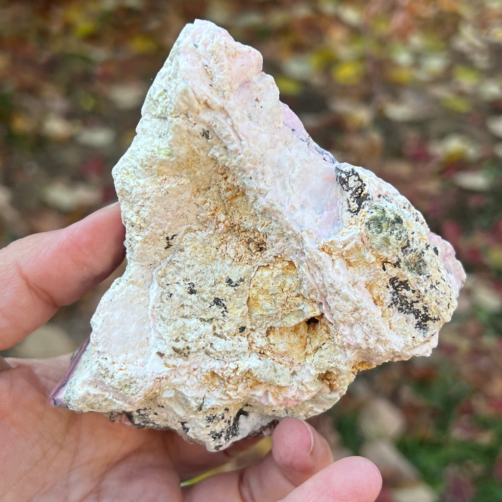 Opal roz piatra bruta (din Peru) model L1, pietre semipretioase - druzy.ro 16 