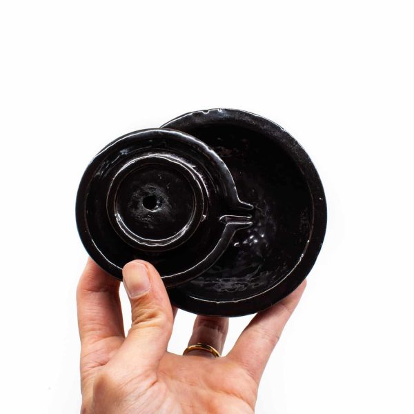 Suport pentru ars tamaie in stilul backflow m2, druzy.ro, cristale 3