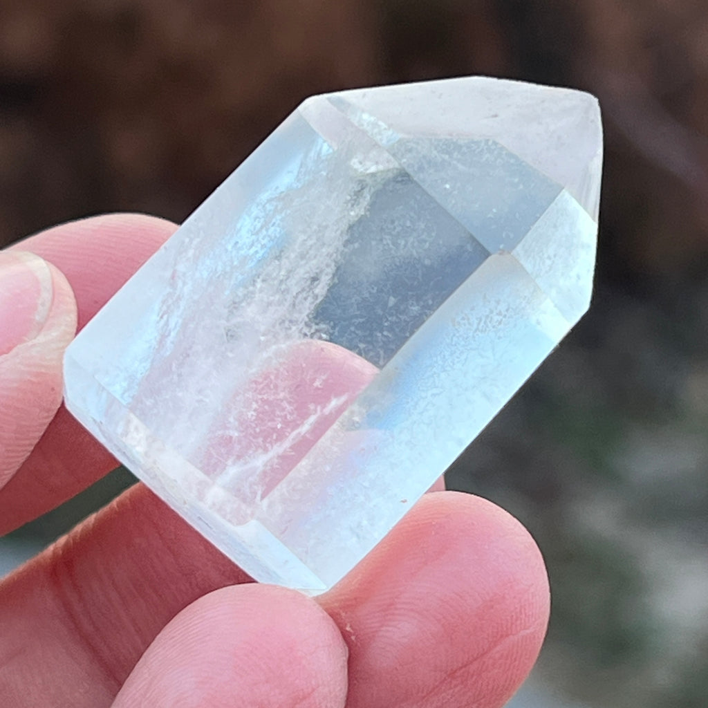 Generator/ varf cuart de stanca cristal incolor ICY 58, pietre semipretioase - druzy.ro 2 