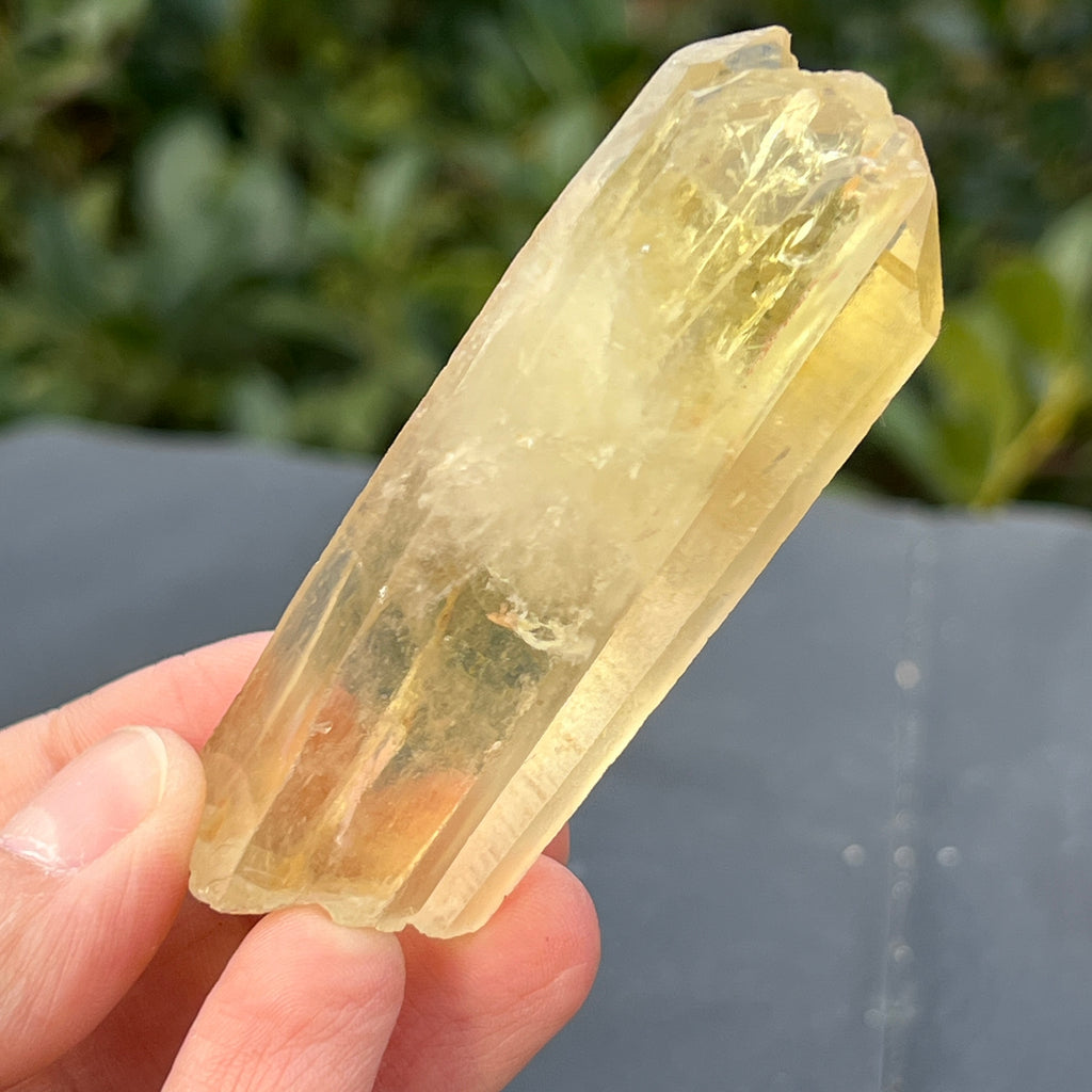Varf citrin mina Luena, Congo model 18, pietre semipretioase - druzy.ro 3 