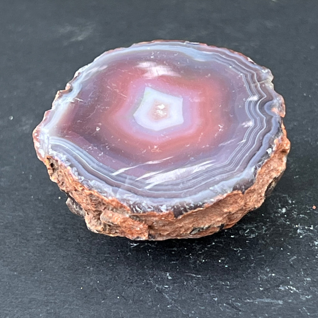 Agat de Botswana, nodul agat river model 10, druzy.ro, cristale 2