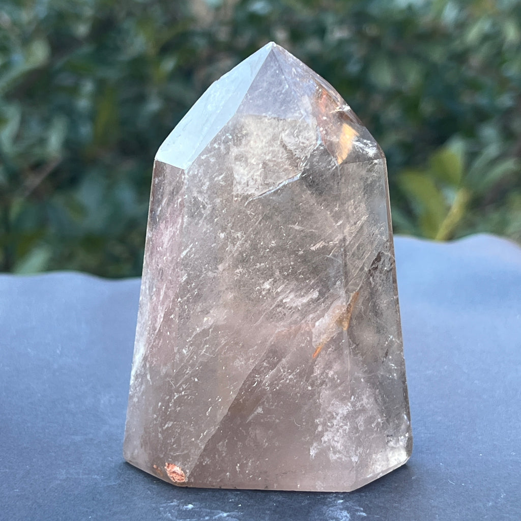 Obelisc cuart fumuriu model 42, pietre semipretioase - druzy.ro 4 
