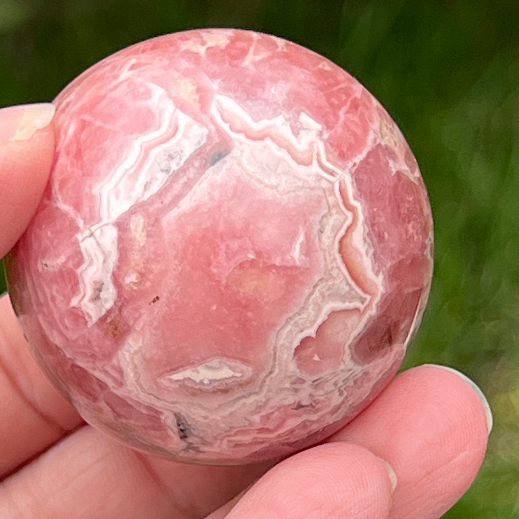 Sfera rodocrozit calitate AAA model 2, pietre semipretioase - druzy.ro 4 