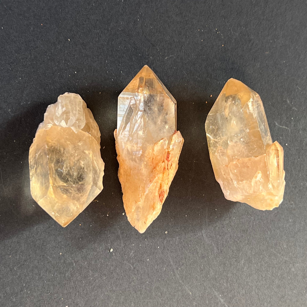 Varf citrin mina Luena, Congo, pietre semipretioase - druzy.ro 4