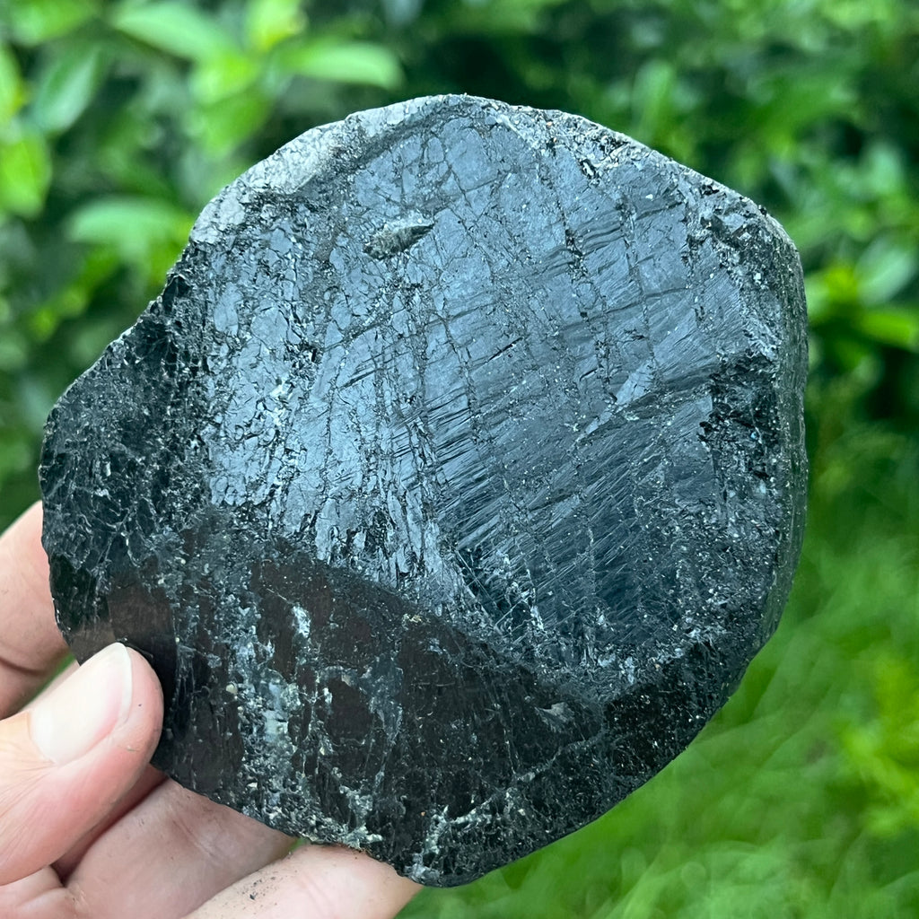 Turmalina neagra piatra bruta L17, pietre semipretioase - druzy.ro 2 