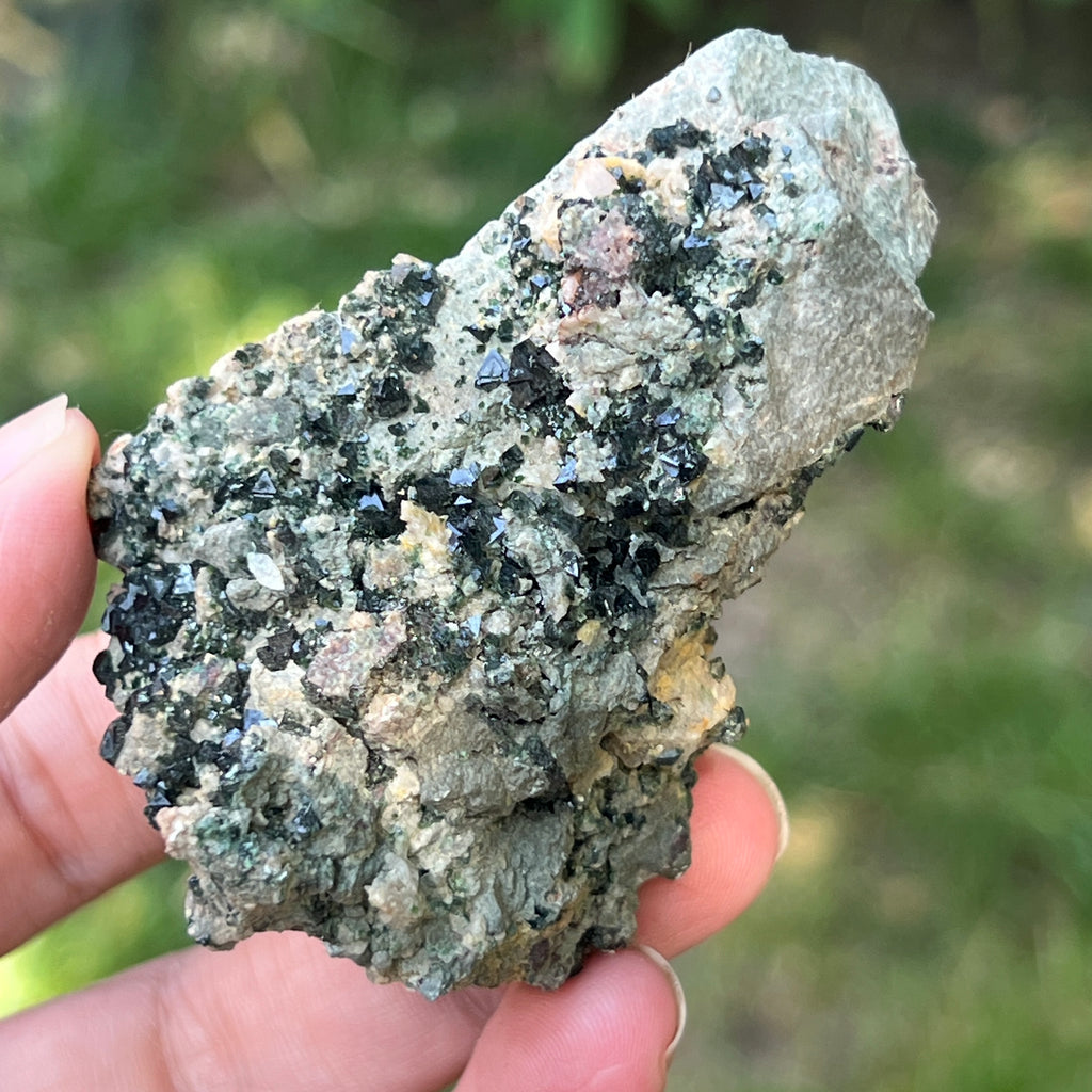 Libethenit floare de mina din Congo model 6, pietre semipretioase - druzy.ro 1 