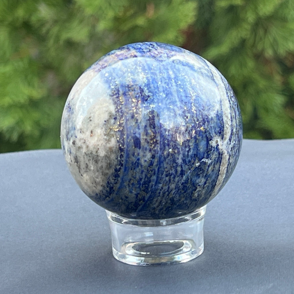 Sfera Lapis Lazuli model 4, pietre semipretioase - druzy.ro 2 