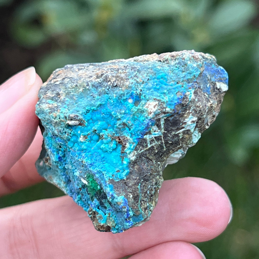 Azurit malachit piatra bruta model 12, pietre semipretioase - druzy.ro 2 
