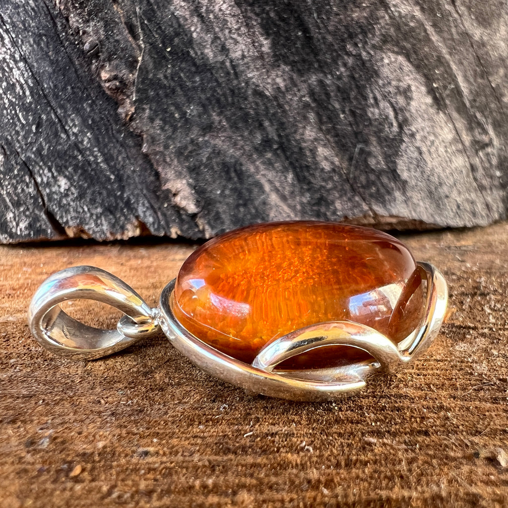 Pandantiv argint cu chihlimbar Amber3, pietre semipretioase - druzy.ro 2 