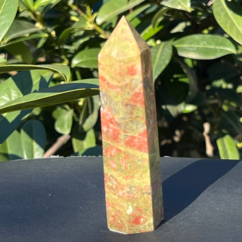 Obelisc unakit model 3, pietre semipretioase - druzy.ro 2 