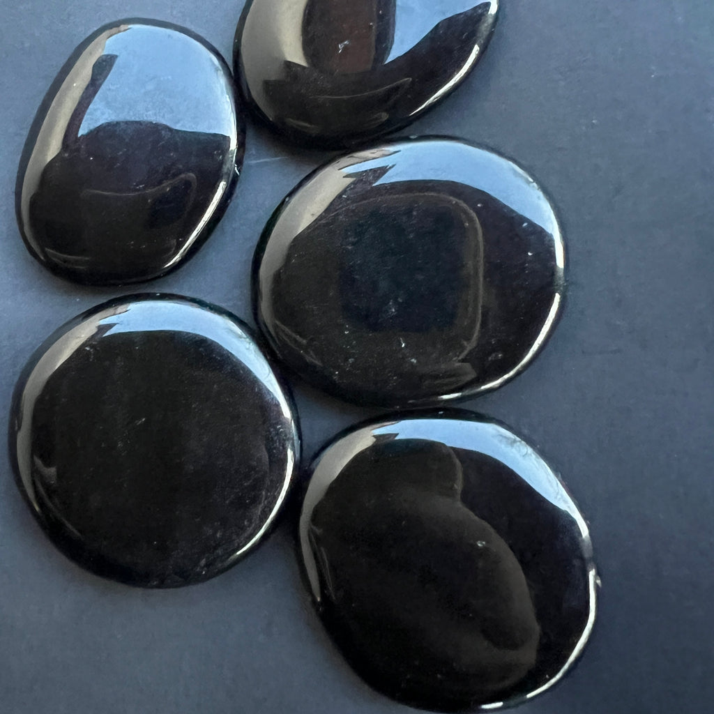 Palmstone obsidian model 1, pietre semipretioase - druzy.ro 2 