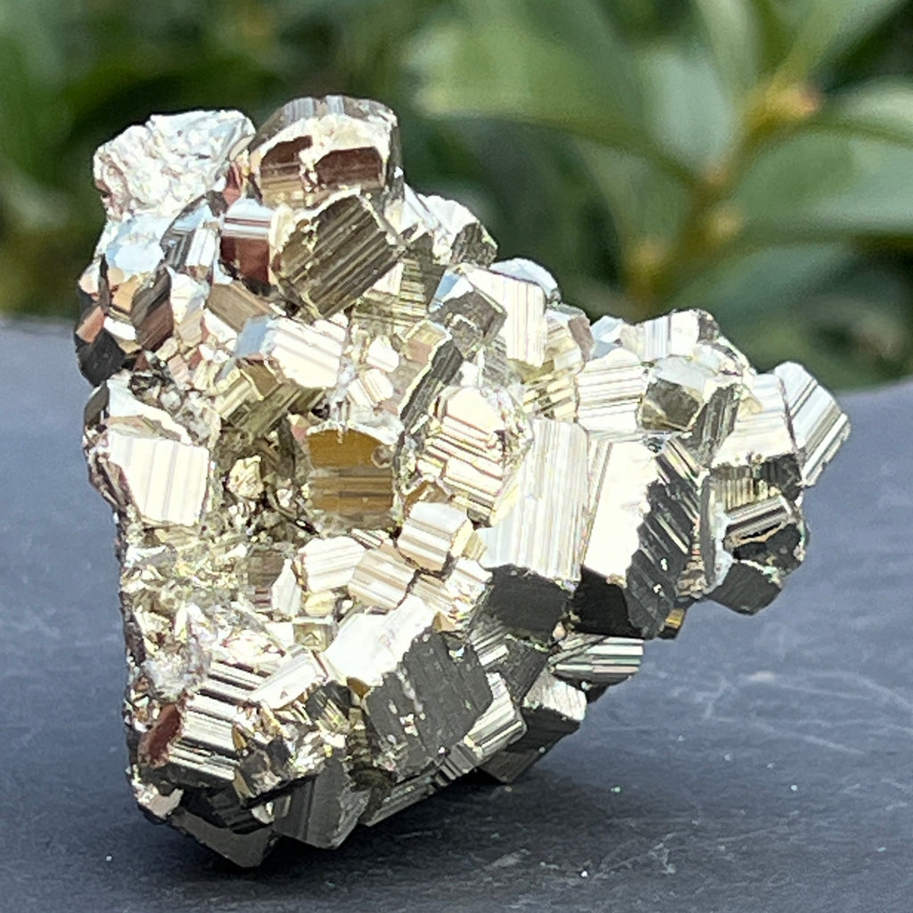 Specimen pirita Peru cluster model 5, pietre semipretioase - druzy.ro 7 