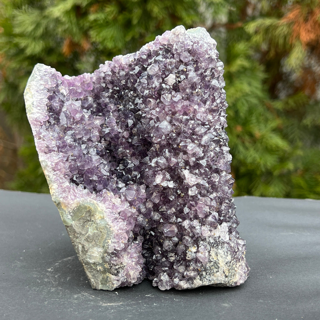 Geoda ametist Uruguay model 57, pietre semipretioase - druzy.ro 2 