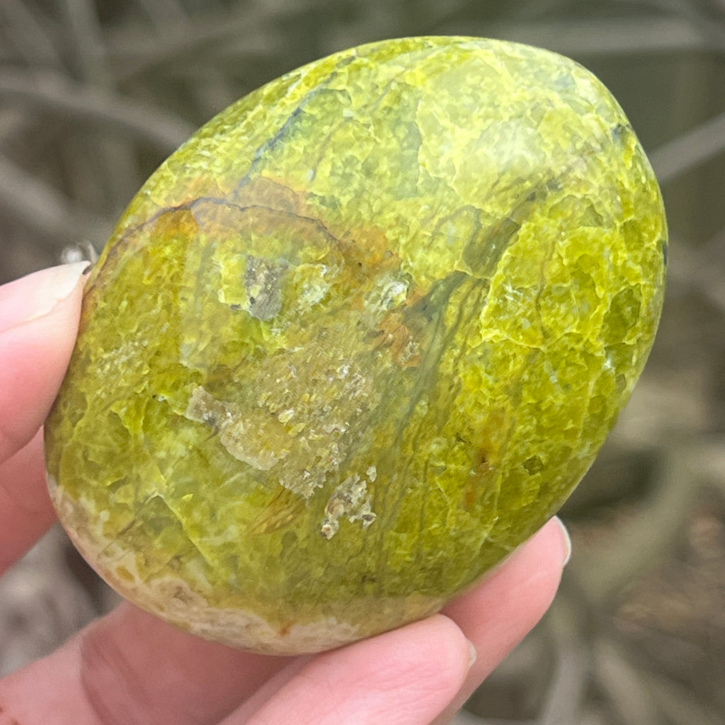 Opal verde palmstone m16, pietre semipretioase - druzy.ro 7 