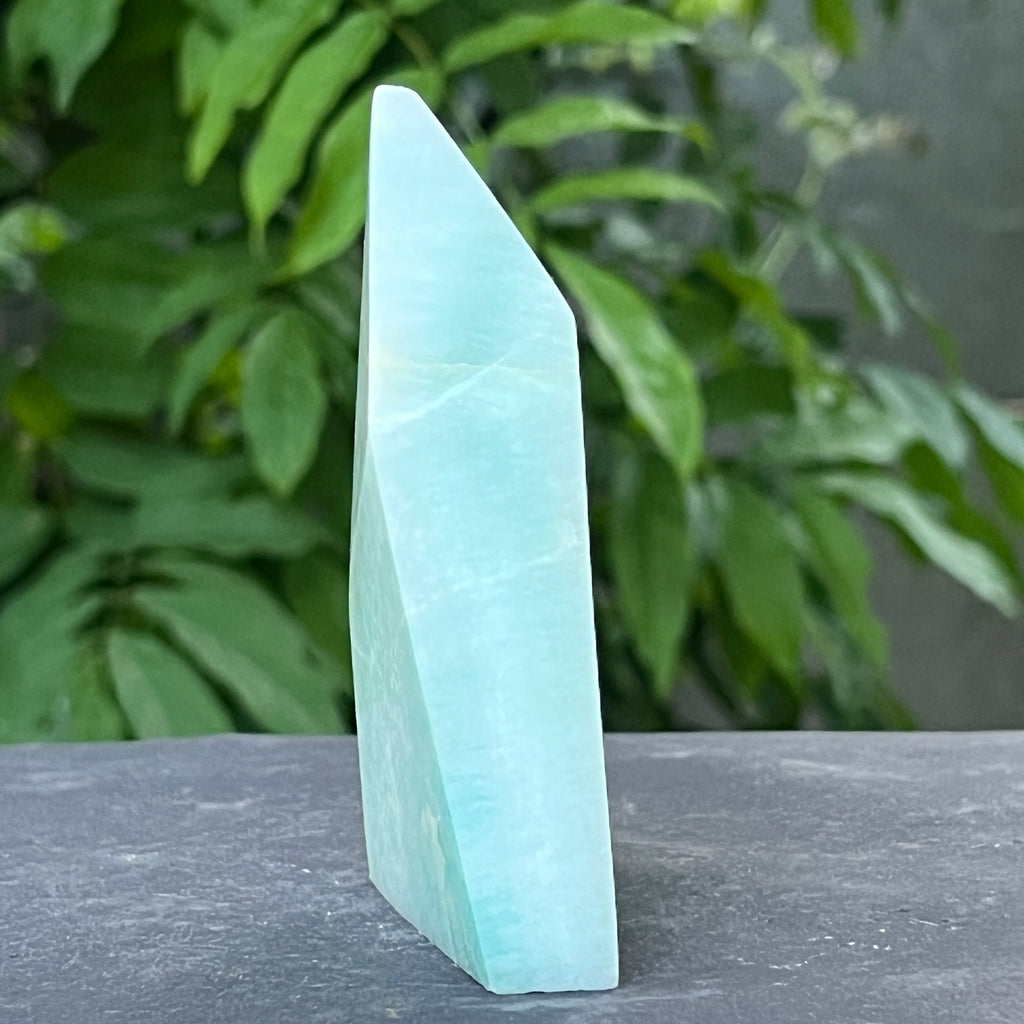 Sculptura generator aragonit albastru | Model 2, pietre semipretioase - druzy.ro 3 