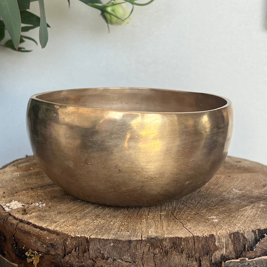 Bol tibetan Chö-pa 16-17 cm din Nepal – terapie prin sunet, pietre semipretioase - druzy.ro 3 