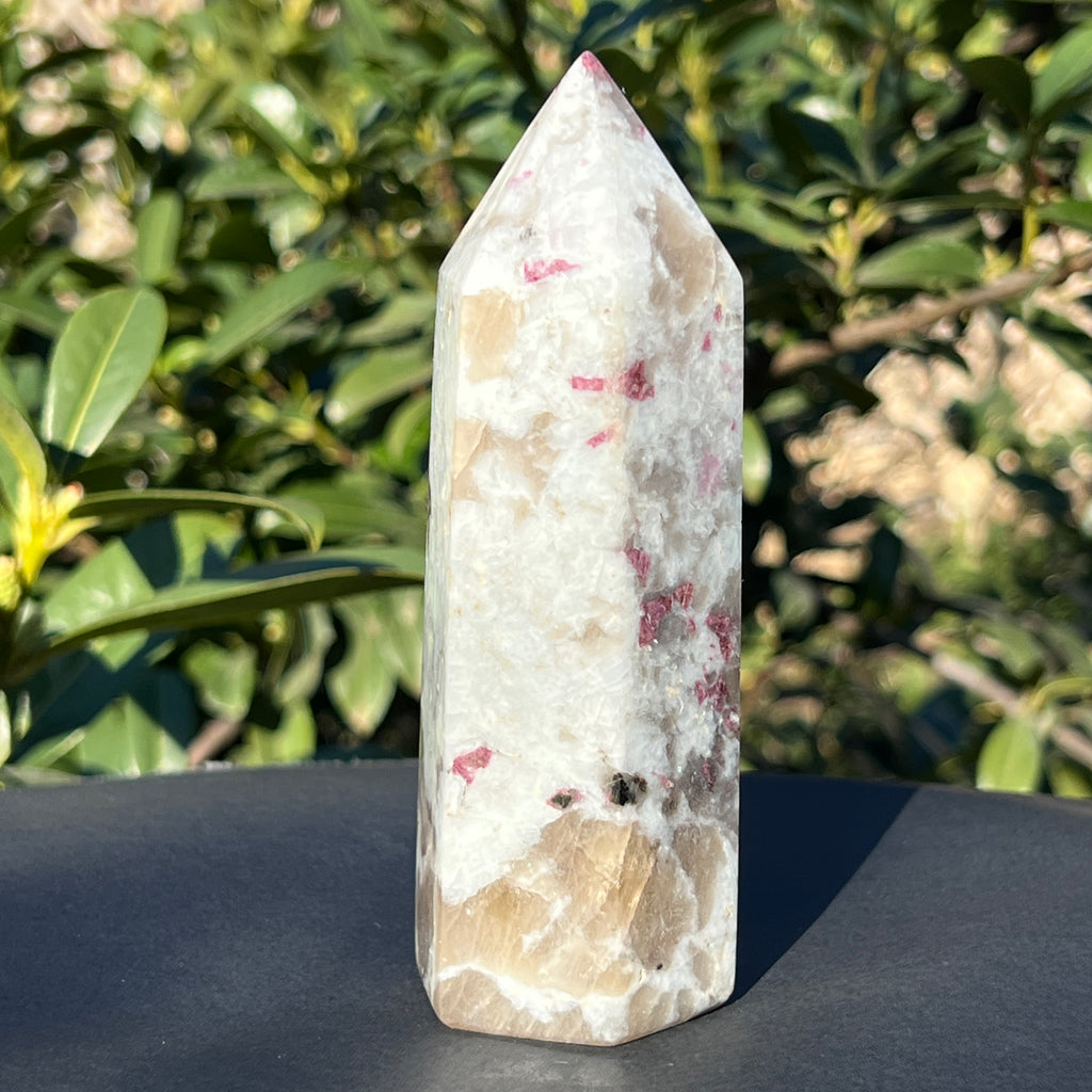 Turn rubelit/ turmalina roz m3, pietre semipretioase - druzy.ro 5 