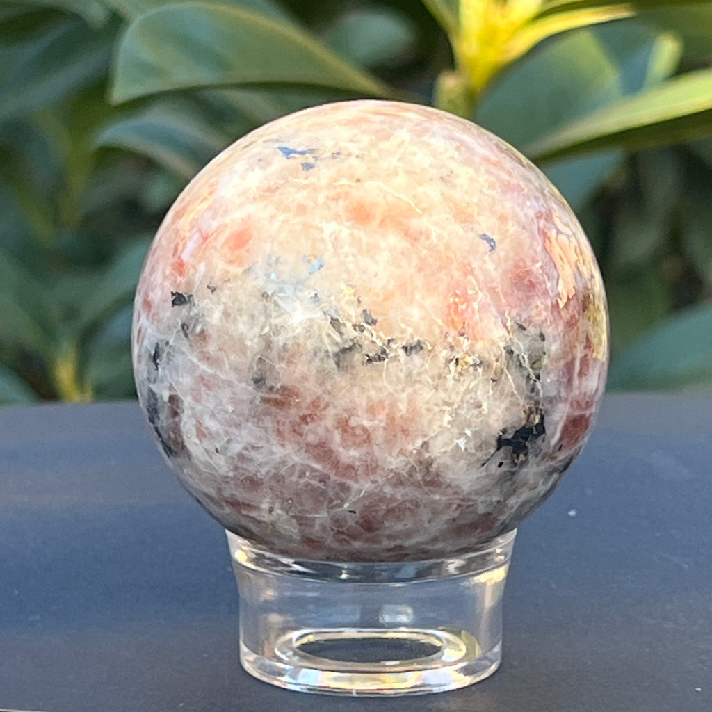 Sfera piatra soarelui model 1, pietre semipretioase - druzy.ro 10 