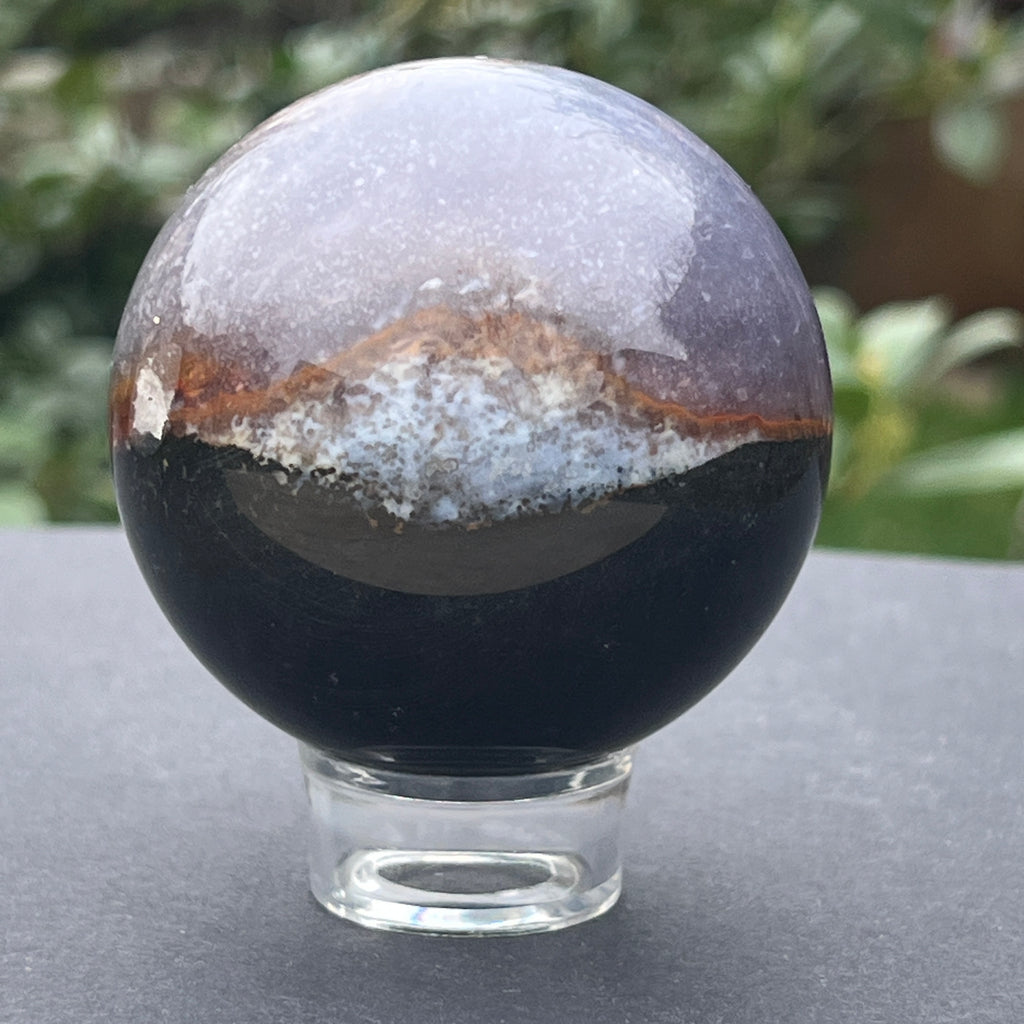Sfera sardonix model 3, pietre semipretioase - druzy.ro 9 