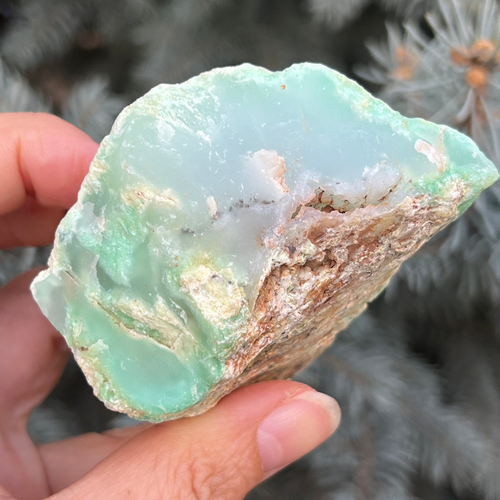Crisopraz Australia piatra bruta model 1, druzy.ro, cristale 4
