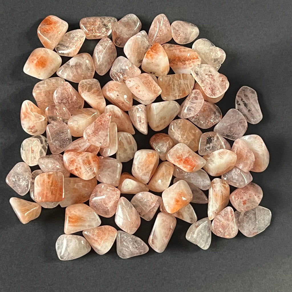 Piatra soarelui in cuart piatra rulata mini, pietre semipretioase - druzy.ro 2