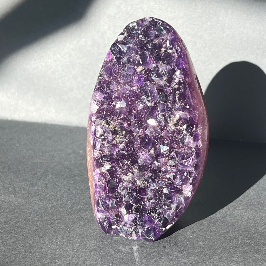 Geoda ametist Uruguay AAA model 2, pietre semipretioase - druzy.ro 2 