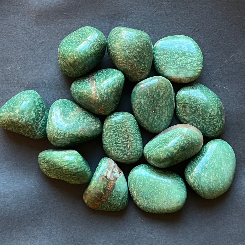 Cuart verde piatra rulata, pietre semipretioase - druzy.ro 3 