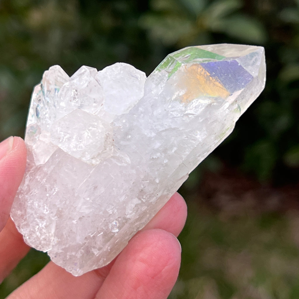 Cluster cuart incolor AURA, floare de mina m6, pietre semipretioase - druzy.ro 6 