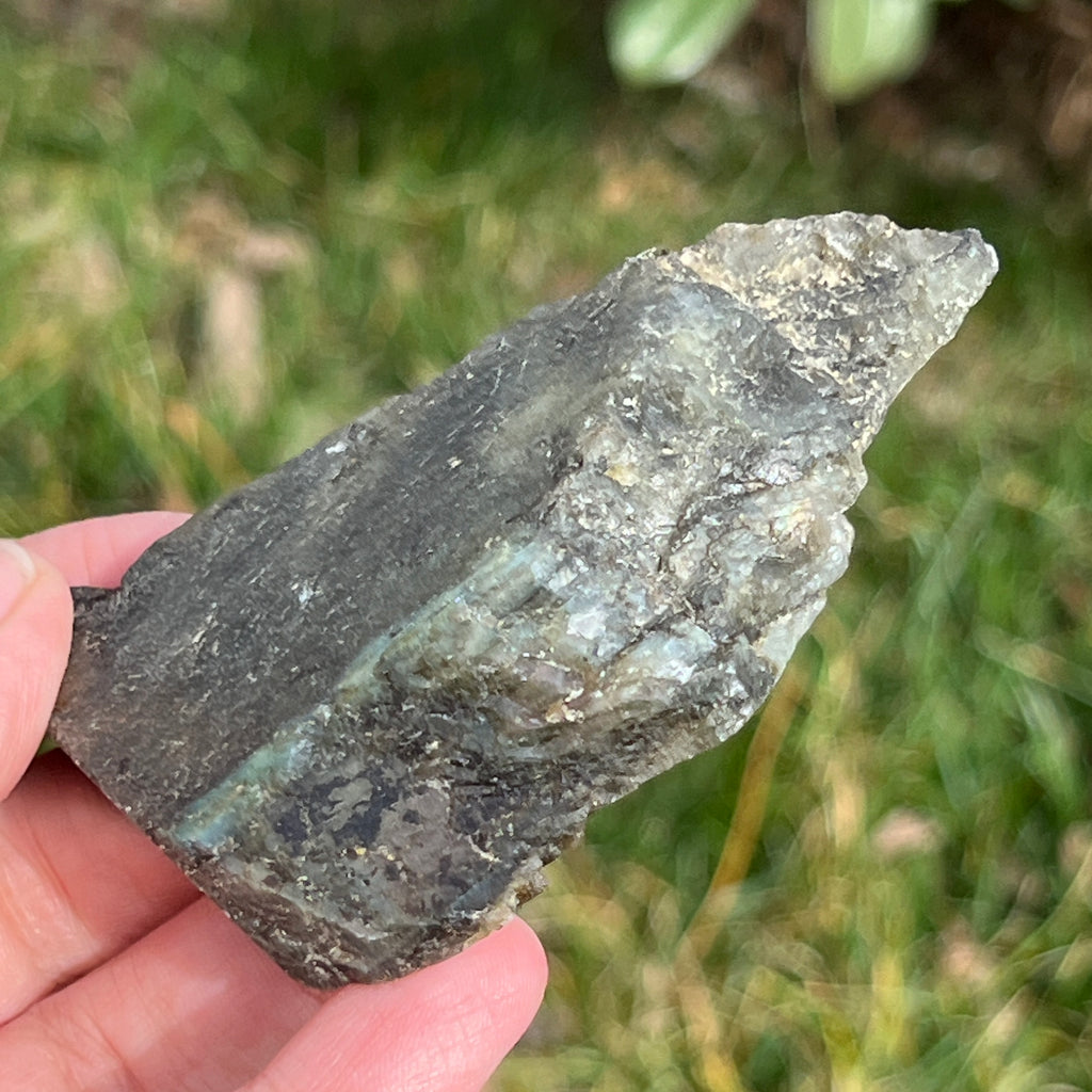 Labradorit piatra bruta polisata pe o fata e6, pietre semipretioase - druzy.ro 5 