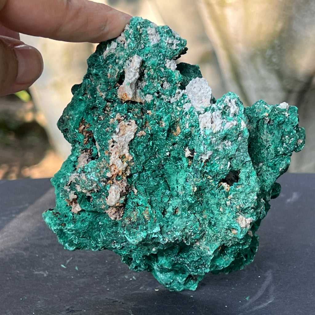 Malachit matasos piatra bruta m8, pietre semipretioase - druzy.ro 2 