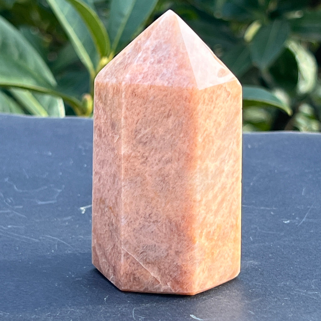 Obelisc piatra lunii somon model 2, pietre semipretioase - druzy.ro 4 
