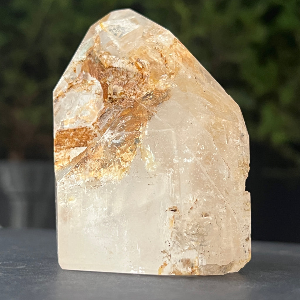 Cuart fumuriu generator/varf mina Brandberg | Model L5, pietre semipretioase - druzy.ro 4 