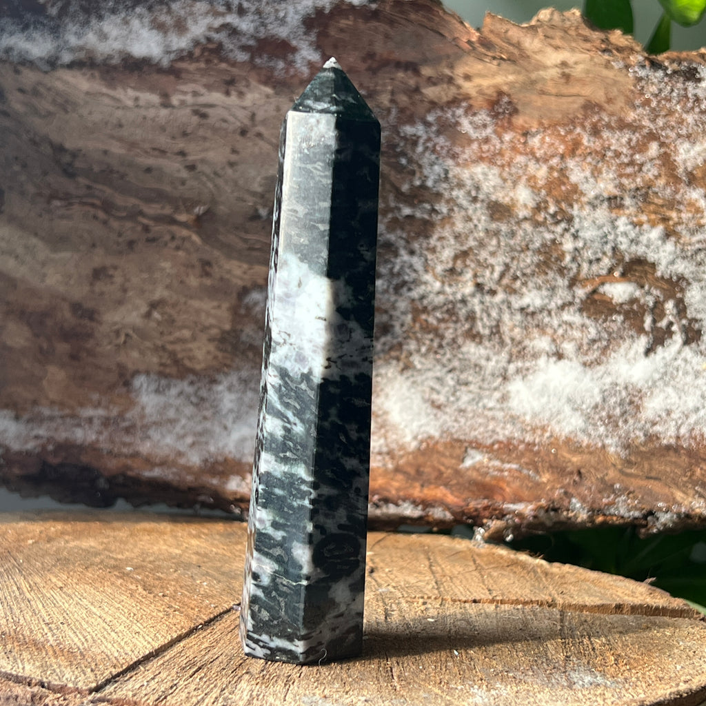 Obelisc merlinit model 4, pietre semipretioase - druzy.ro 5 