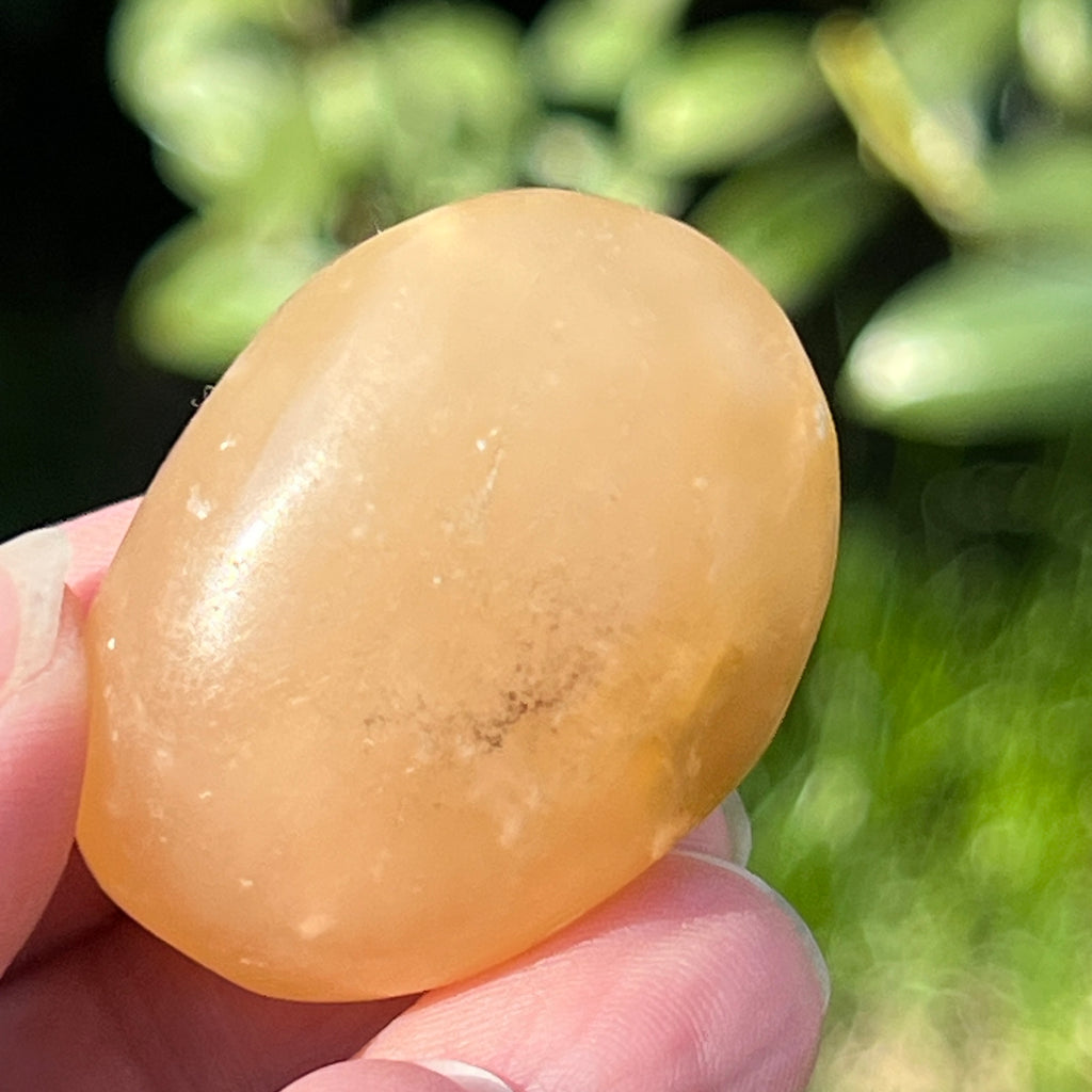 Calcit portocaliu palmstone model 1 (din Madagascar), pietre semipretioase - druzy.ro 3 