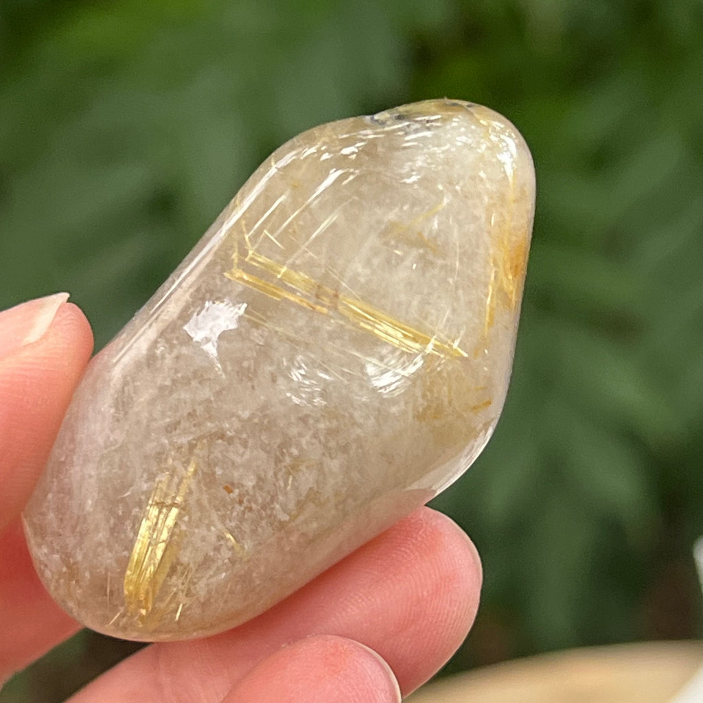 Cuart rutilat model 8, pietre semipretioase - druzy.ro 1 