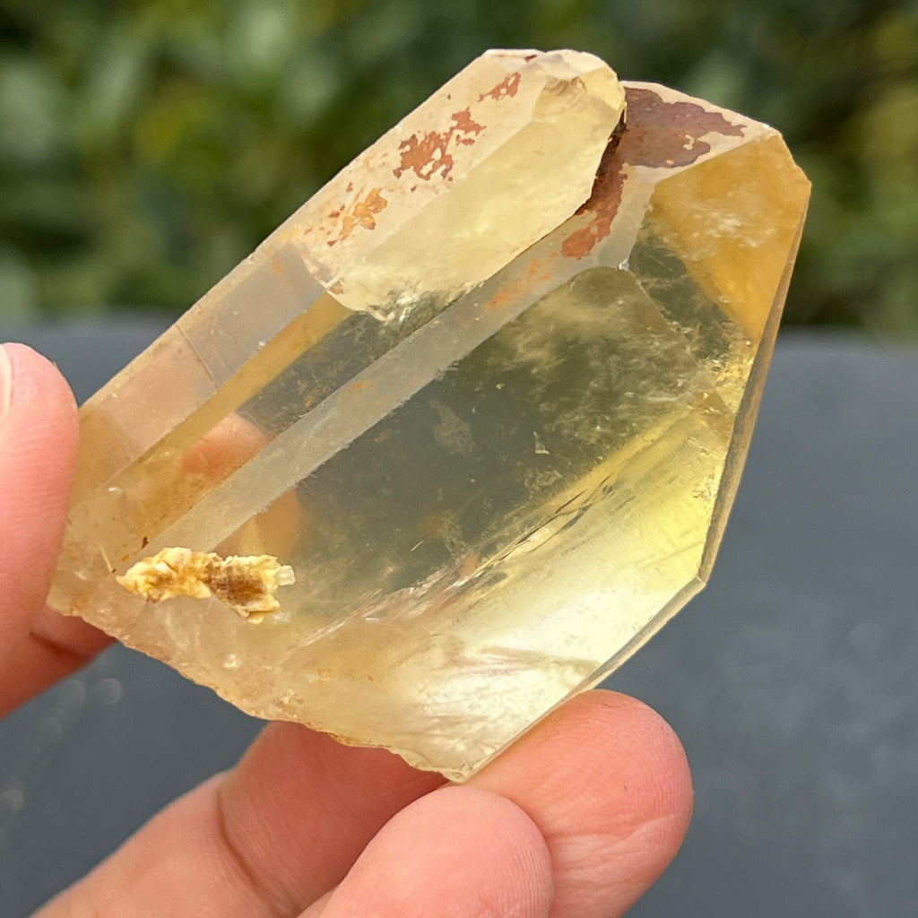 Varf citrin mina Luena, Congo model 20, pietre semipretioase - druzy.ro 5 
