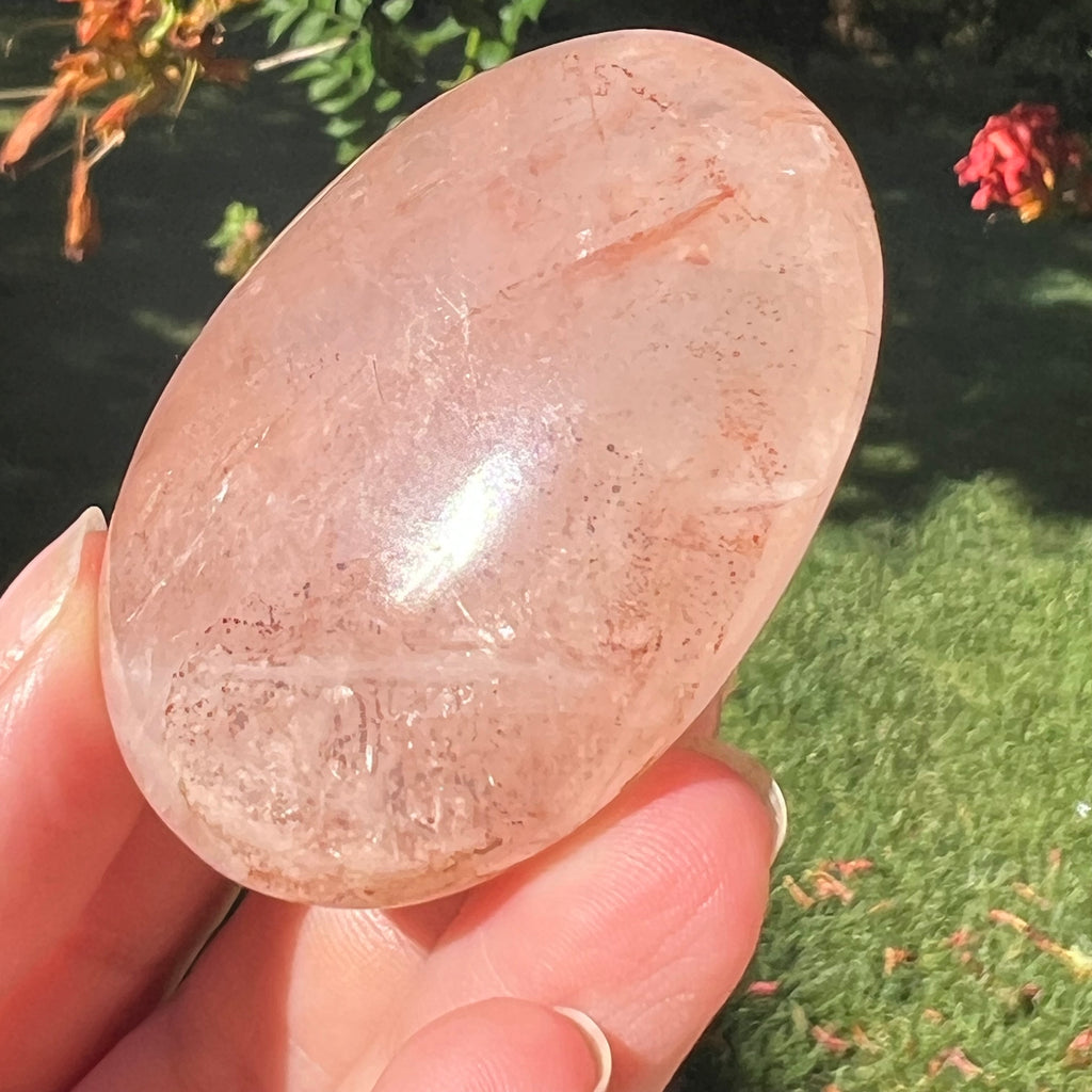 Palmstone cuart rosu hematoid Madagascar m7, cuart de foc, pietre semipretioase - druzy.ro 3